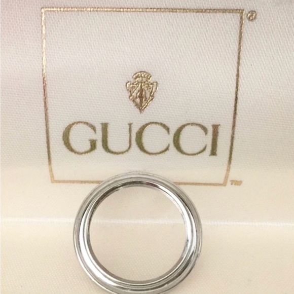 Gucci Silver Metal Bezel “Only
